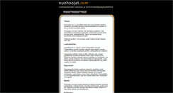 Desktop Screenshot of nuohoojat.com